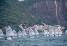 Vela brasileira disputa último dia do Sul-Americano de Optimist com chances de pódio