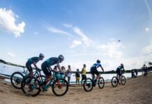 Ciclistas dão show de velocidade e ultrapassagem no Desafio Short Track 2022