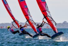 Mundial de IQFoil entra na reta final em Brest, na França