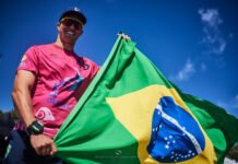 Brasileiro Bruno Lobo no Top 10 do Europeu de Fórmula Kite