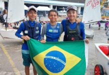 Brasil domina Sul-Americano de Optimist 2022