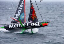 The IMOCAs parade and conclude the pre-race arrivals into Saint-Malo