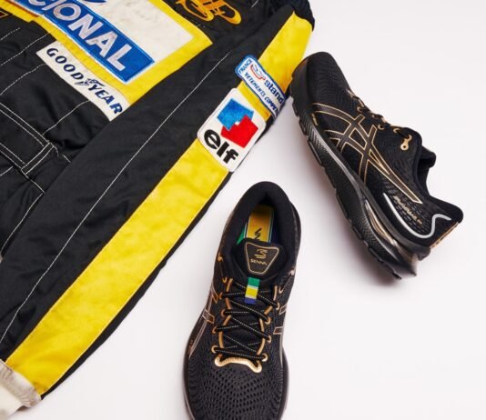 Ayrton Senna é homenageado no lançamento do GEL-CUMULUS™ Senna, em parceria inédita entre ASICS e Senna Brands