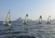 Vela jovem brasileira se destaca na classe 49er com apoio da CBVela