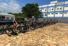 Treino com triatleta olímpico encerra ano da Escolinha de Triathlon em Itu