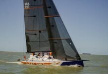 Florianópolis -Itajaí Sailing Team na Regata de Volta a Ilha