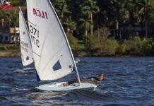 Velejadores do YCSA iniciam treinos com foco no Campeonato Brasileiro de Laser
