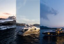 Azimut Grande 27 Metri é uma das atrações do Miami Boat Show
