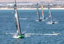 Desafios para os tripulantes dos cinco Imocas – terça-feira o vento está previsto para estar próximo de 40 nós e ondas de até seis metros