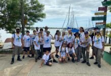 Grupo escoteiro padre Pedro Baron participa da 10ª edição do Juntos Pelo Rio em Itajaí