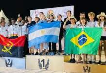 Nova geração da vela brasileira conquista medalha de bronze por equipes no Africano de Optimist