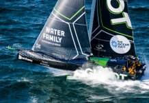 Colisão em Haia- The Ocean Race – – Imoca IMOCA 60 passou dois anos nas mãos da equipe 11th Hour Racing de Charlie Enright.