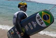 Bruno Lobo fica no Top 5 da Kite no evento-teste de Paris