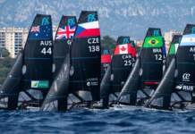 Brasileiras na medal race do Evento-teste de Paris 2024