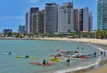 Fortaleza está movimentando o Campeonato Pan-Americano de Canoagem Oceânica COPAC 2023 o evento é realizado em conjunto com o MolokaBRA