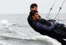 Na raia do Pan, Marco Grael e Gabriel Simões conquistam o ouro no Sul-Americano de 49er