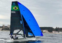 Vela do Brasil tem dois barcos na liderança no Pan 2023