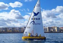 Scheidt experimenta o Vela latina, tradicional barco de Las Palmas