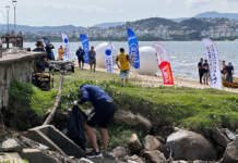 Limpeza dos Mares retira 2.7 toneladas de lixo da beira-mar de São José (SC)
