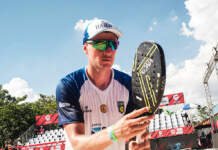André Baran, número 1 do Brasil, encerra Copa do Mundo de Beach Tennis com cinco vitórias