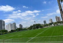 Inauguração no CERET do primeiro campo de grama sintética homologado pela World Rugby no Brasil acontece no neste sábado (16)