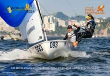 Bernardo Peixoto e Bruna Patricio ficam no Top 10 do Mundial de 420