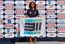 Instituto Etiene Medeiros tem primeira aluna na disputa de um campeonato nacional de natação