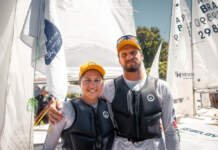 Juliana Duque e Rafael Martins participam do Mundial de 470