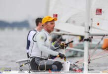 Robert Scheidt lidera Brasileiro de ILCA 7 no YCSA