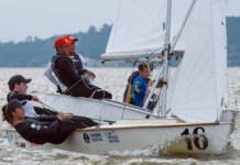 Atletas do YCSA Bruna Patricio e Stefano Francavilla participam do Sul-Americano de Snipe 2024 atletas-do-ycsa