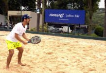 Fórmula E: Julius Baer promove torneio de beach tennis com Lucas di Grassi