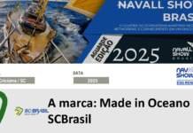 Marca Made in Oceano Sul : Feira Navall Show, marina e fomento para um complexo portuário e Fábrica de motores, visando capital financeiro para um barco brasileiro em regata internacional