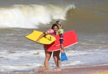 Brasileiras e japonesas fazem semifinais do ArcelorMittal Wahine Bodyboarding Pro Wahine Bodyboarding Pro / Divulgação