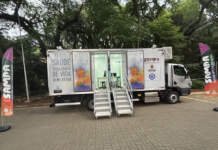 Unidades móveis do SAMPA Saúde em Movimento chegam aos parques das Zonas Leste e Sul SAMPA Saúde em Movimento / Divulgação