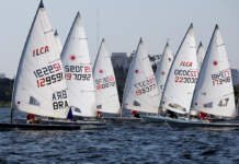 Mata o Velho, regata divertida de ILCA no YCSA