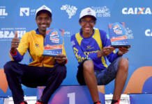 Casal que corre unido, ganha unido a etapa mineira do Circuito CAIXA