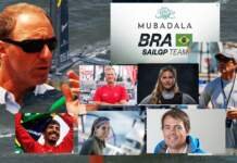 Rio de Janeiro -Alan Adler do Brasil 1 comanda o Brazil Sail Grande Prix e o time nacional Mubadala Brazil SailGP