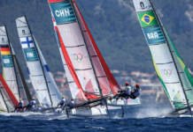 Estreia brasileira no multicasco Nacra 17 em Paris 2024