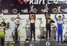 Confira os vencedores da última etapa do Circuito Paulista de Kart