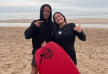 Bicampeã mundial Luna Hardman disputa primeira etapa do Circuito Europeu de Bodyboarding, nas Ilhas Canárias