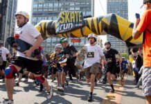 Mais de 1.500 skatistas participam da Skate Run 2024