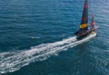 BARCELONA :LUNA ROSSA CONTINUA SUA AVENTURA Luna Rossa Prada Pirelli Team