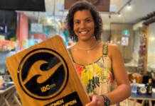 Maíra Viana, campeã mundial de bodyboarding, disputa o Estadual do Espírito Santo neste final de semana