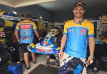 Rômulo Estrela revela importância do filho para sua estreia no kart