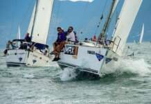 Barco Pangea do Sul de Santa Catarina na Copa Veleiros de Oceano do Iate Clube Veleiros da Ilha Credito -Fabiano Benedetti