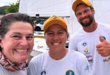 Juliana Duque e Rafael Martins são tricampeões brasileiros de Snipe