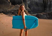 Luna Hardman treina no Havaí para disputa do Pipeline Bodyboarding Championship