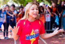 Flávia Saraiva chega a Curitiba para mais uma edição da Liga Esportiva NESCAU®