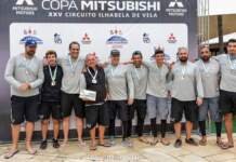 Inaê é vice-campeão da 2ª etapa da Copa Mitsubishi, em Ilhabela
