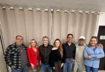 Deputada Paulinha empossa nova executiva do Podemos em Criciúma e visita o prefeito Vaguinho